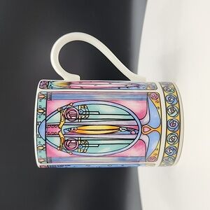 Dunoon Stoneware Scotland Mackintosh, adapted by Joanne Triner Mug Art Deco